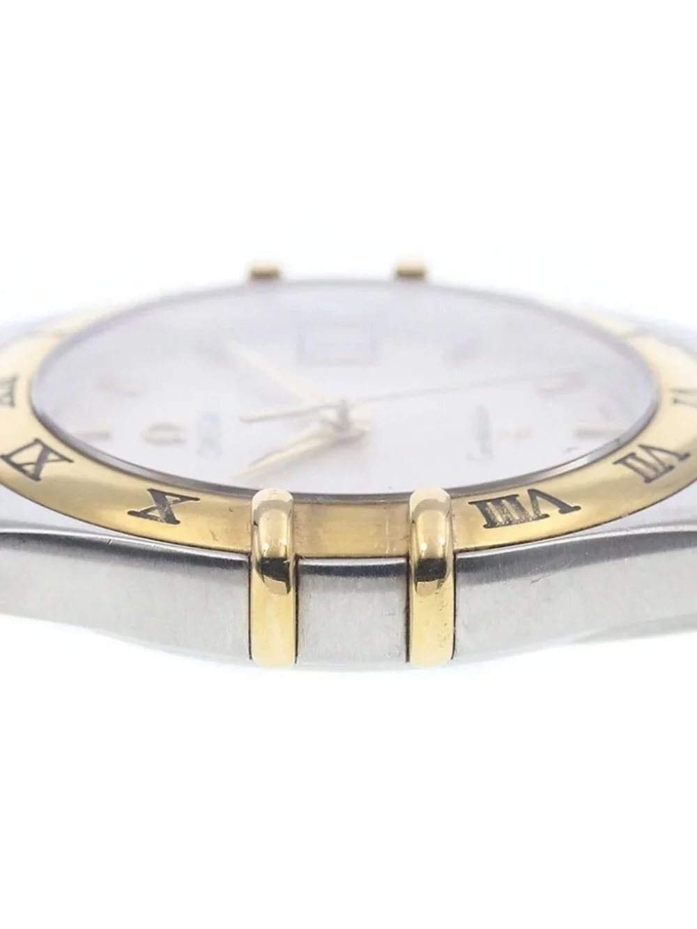 OMEGA Constellation 1312.30 date half bar white Dial Quartz Men's Watch_934673